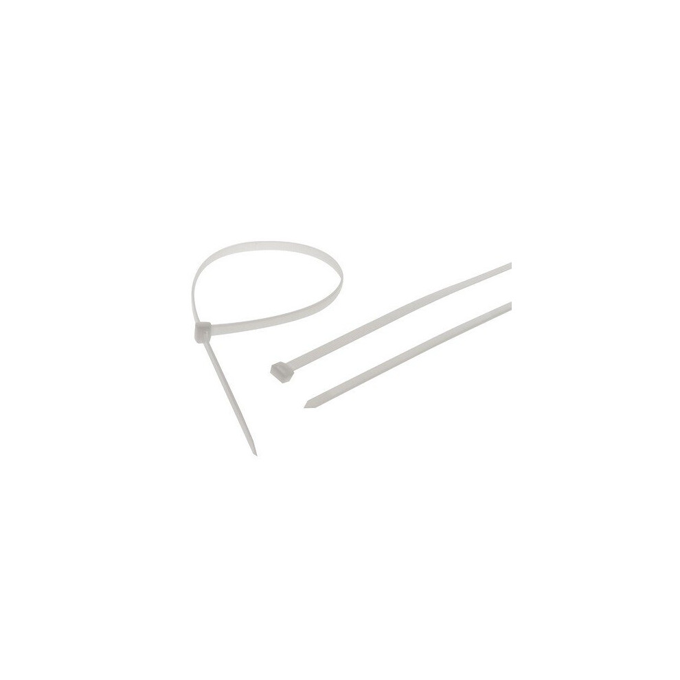 Faithfull FAICT900WHD Heavy-Duty Cable Ties White 905mm x 9mm Pack of 10