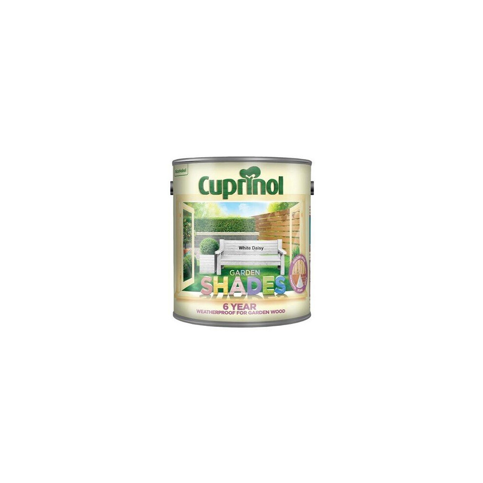 Cuprinol 5159077 Garden Shades White Daisy 2.5 Litre