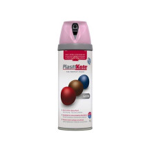 Plasti-Kote PKT22107 Twist & Spray Satin Cameo-rosa 400 ml