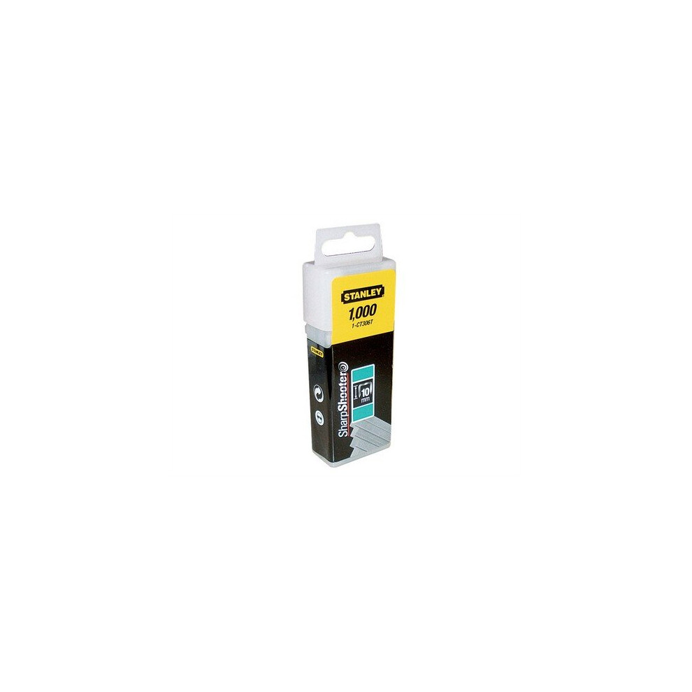 Stanley 1-CT306T Narrow Crown Staples 10mm Pack of 1000