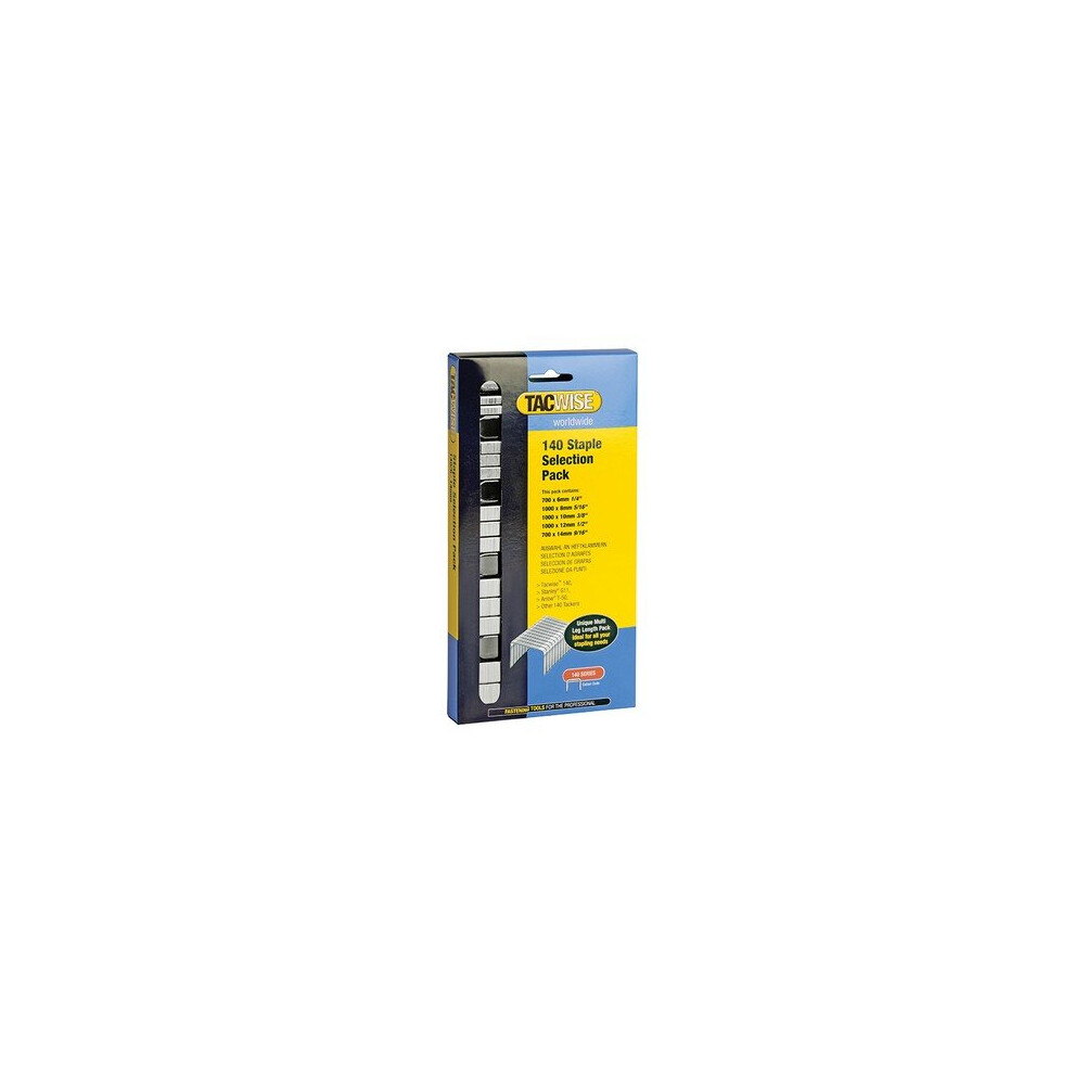 Tacwise 350 140 Heavy-Duty Staples (Type T50 G) Selection Pack 4400