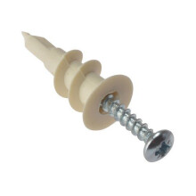 Forge NSP421 Cavity Wall Nylon Speed Plug 4.0mm Box of 100