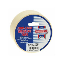 Faithfull FAITAPELTM50 Low Tack Masking Tape 50mm x 50m