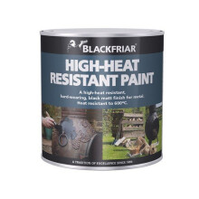 Blackfriar BF0520004E1 Lämmönkestävä maali musta 500ml