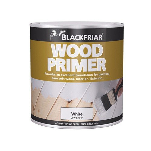 Blackfriar BF0370001F1 Wood Primer White 250ml