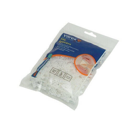 Vitrex 102051 Floor Tile Spacers 5.00mm Pack of 250
