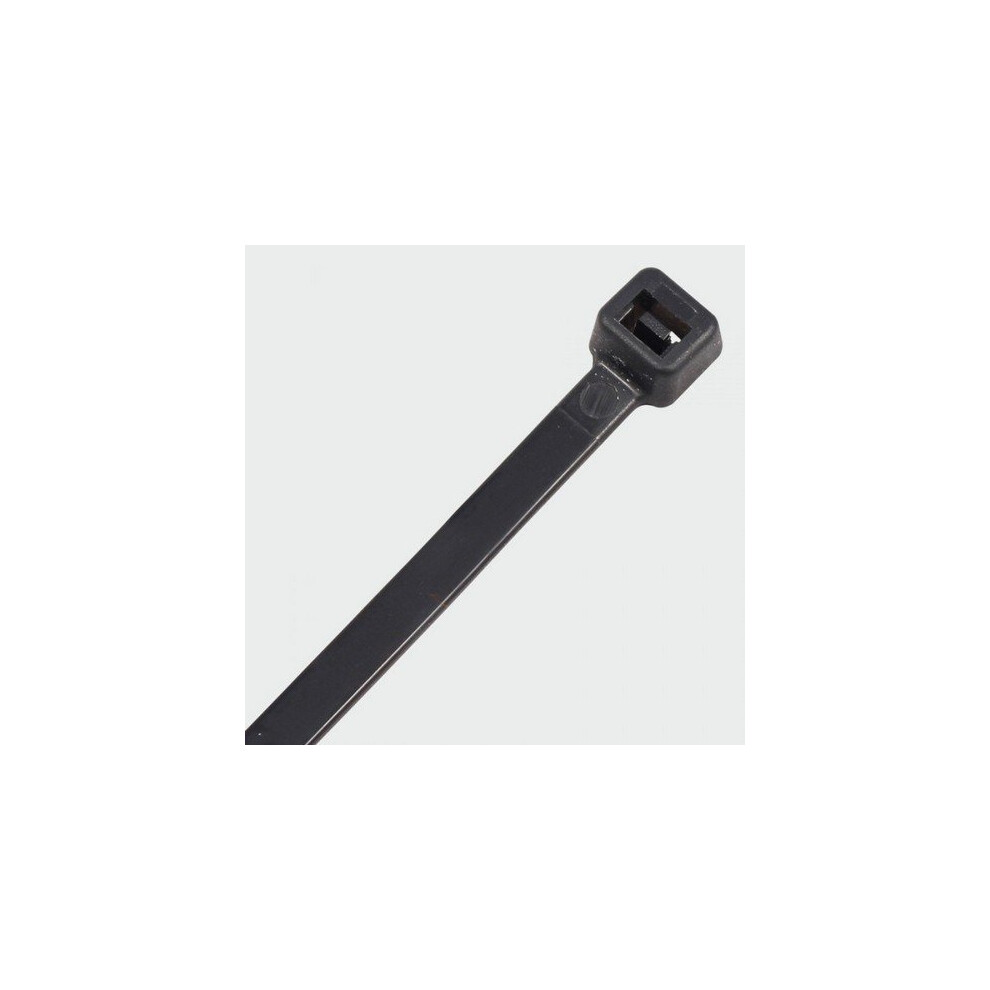 TIMco 25100CTB Cable Tie Black 2.5 x 100mm Bag of 100