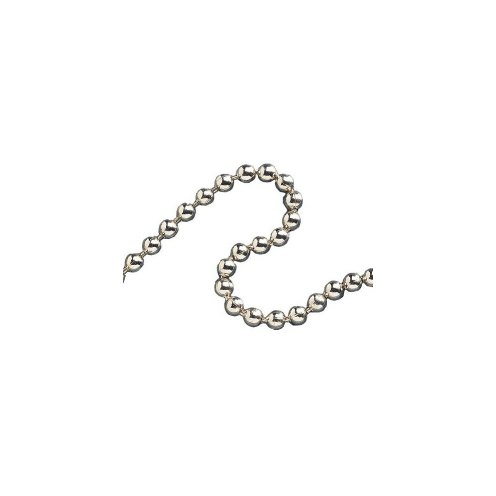 Faithfull FAICHBC3210 Ball Chain Chrome 3.2mm x 10m