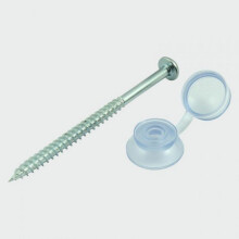 TIMco CSFC Corrugated Sheet Fixings Clear 10 x 3mm Bag of 50