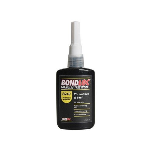 Bondloc B243-50 Nutlock Medium Strength Threadlocker 50ml