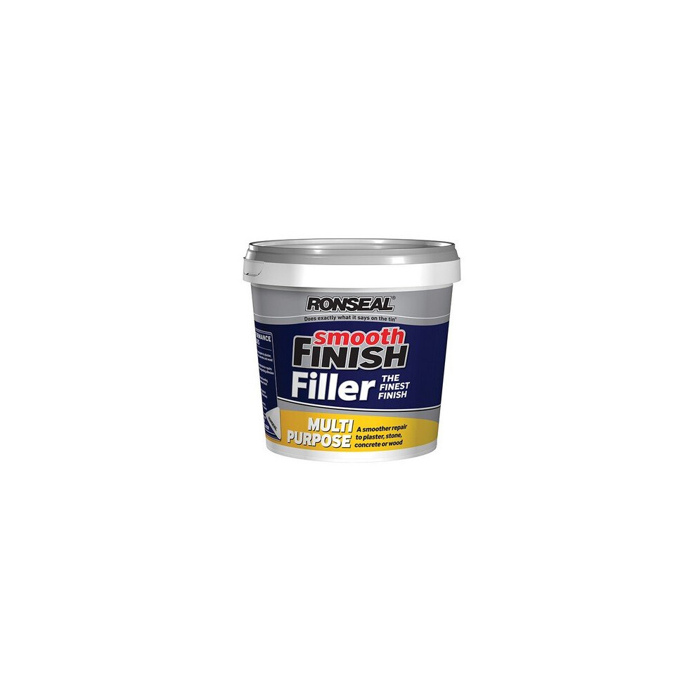 Ronseal 36547 Smooth Finish Multi Purpose Interior Wall Filler Ready Mixed 2.2kg