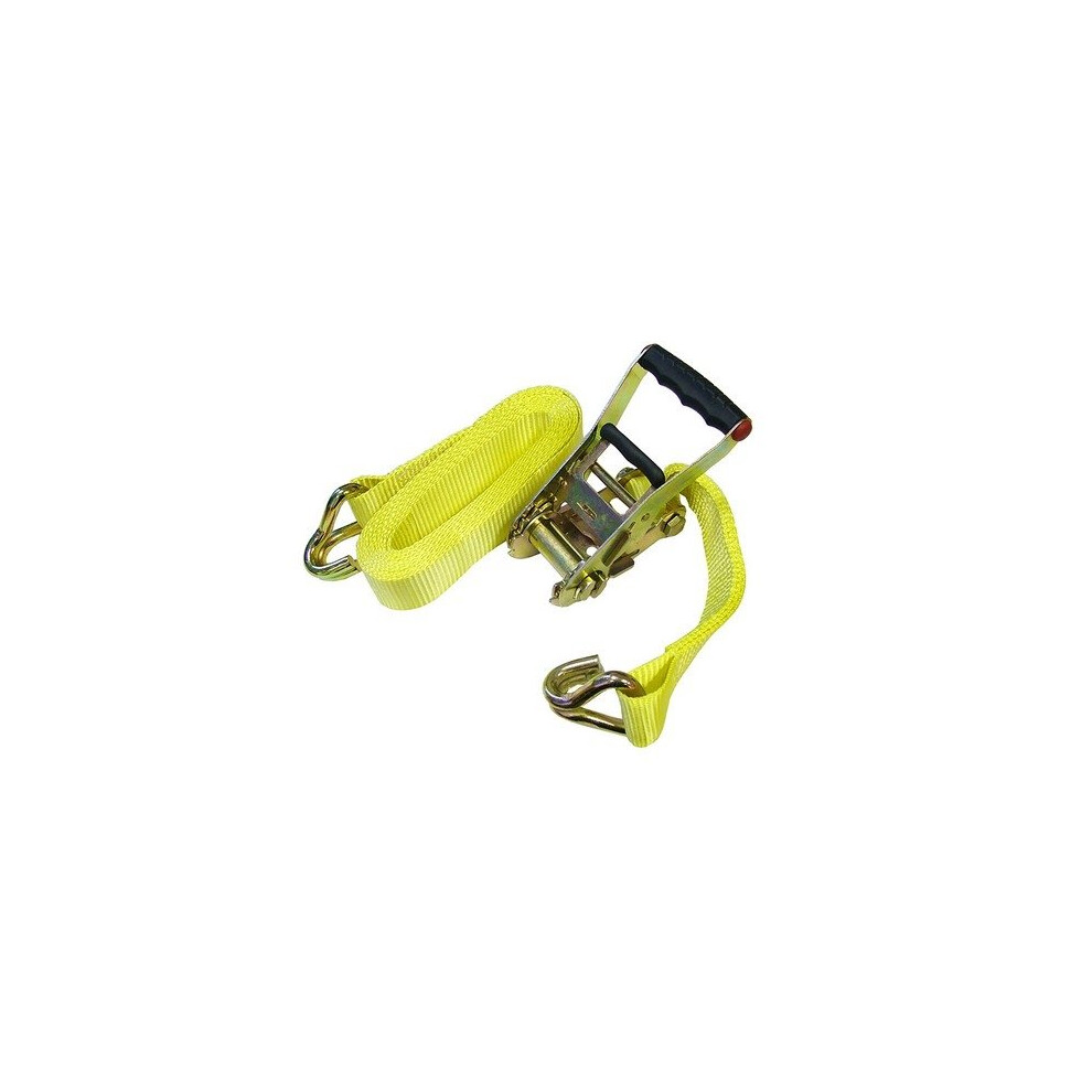 Faithfull Ratchet Tie-Down 5M X 50Mm Trucker Breaking Strain 4000Kg