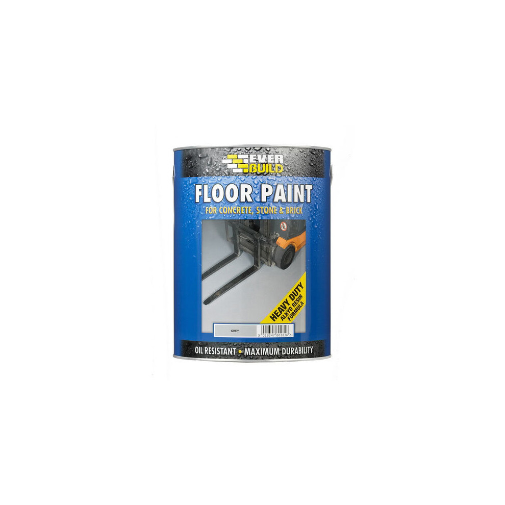 Everbuild Floor Paint Red 5 Litre