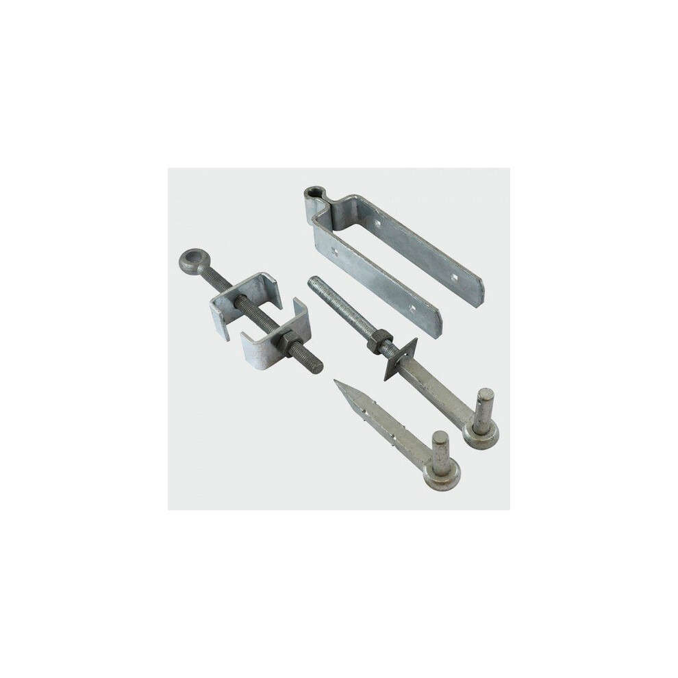 TIMco AFH300G Adj Gate Hinge Set Galv 300mm Pack of 2