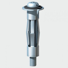 TIMco 50037CAP Metal Cavity Anchor 45mm Screw M5 x 37mm Bag of 4