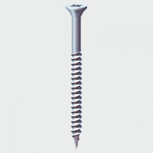 TIMco 00434CWZ Twin Thread Woodscrew PZ1 CSK BZP 4 x 3/4" Box of 200