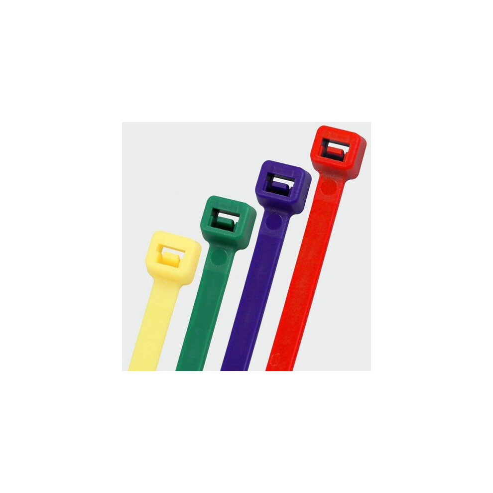 Timco 48200Ctmix Cable Tie Mixed Bag 4.8 X 200Mm Bag Of 200