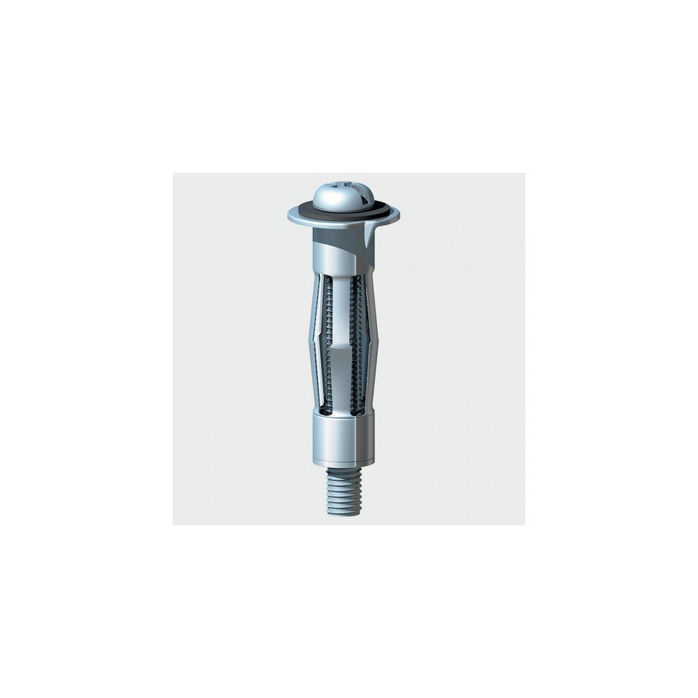 Timco 50052Cap Metal Cavity Anchor 60Mm Screw 52Mm Bag Of 3