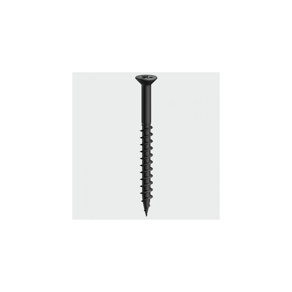 TIMco 40045CARC Carcass Screw PH2 CSK Black 4.0 x 45mm Box of 500