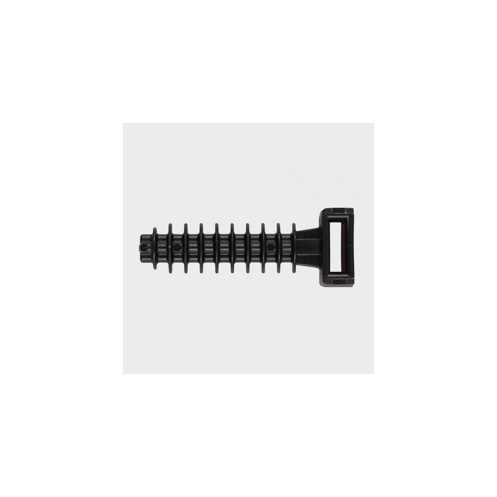 TIMco 840CTP Cable Tie Plug Black 8.0 x 40mm Bag of 100