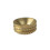 Forgefix Forge 100SCS8B Screw Cup Sockets Solid Brass Polished No. 8 Bag of 100 1