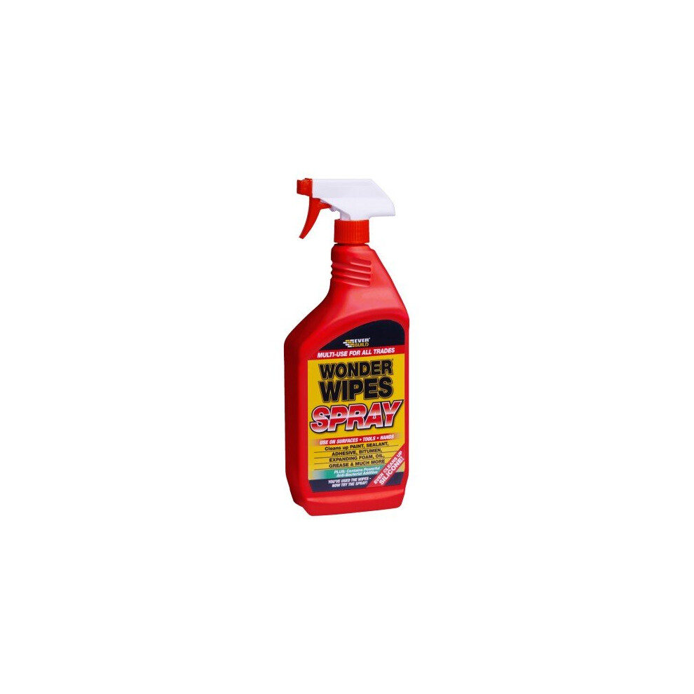 Everbuild WIPESPRAY Multi Use Wonder Wipes Spray 1 Litre