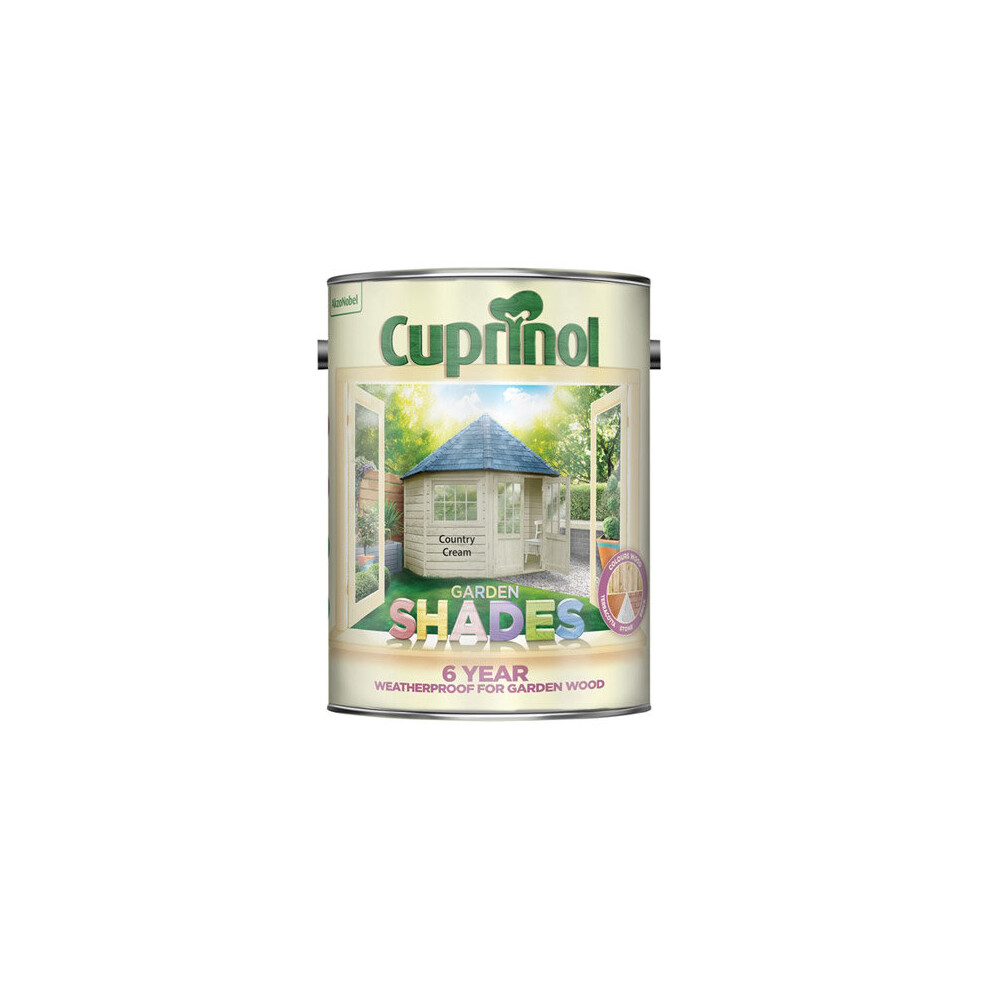 Cuprinol 5092590 Garden Shades Country Cream 5 Litre