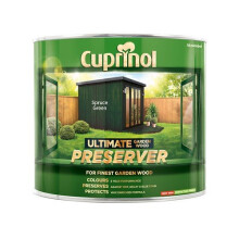 Cuprinol 5206082 Ultimate Garden Wood Preserver Spruce Green 1 Litre