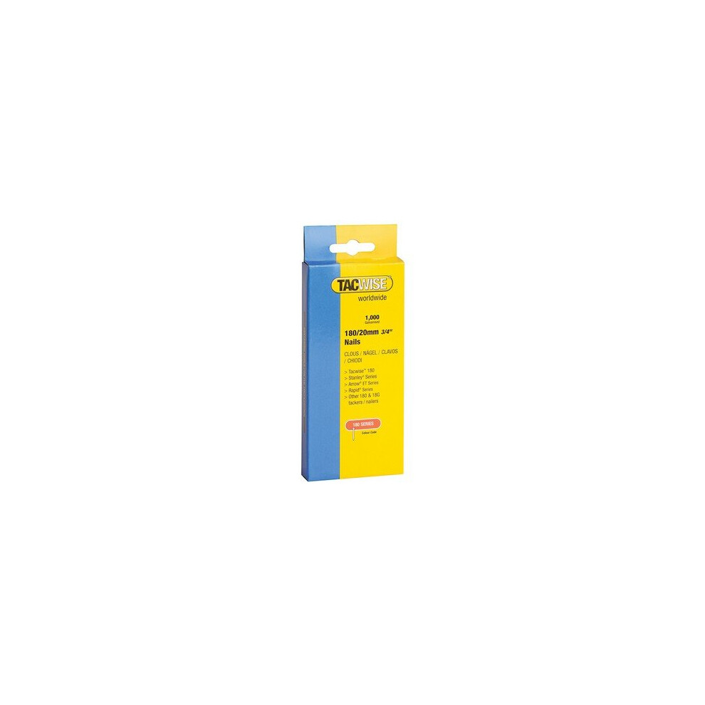 Tacwise 364 180 18 Gauge 35mm Nails Pack 1000