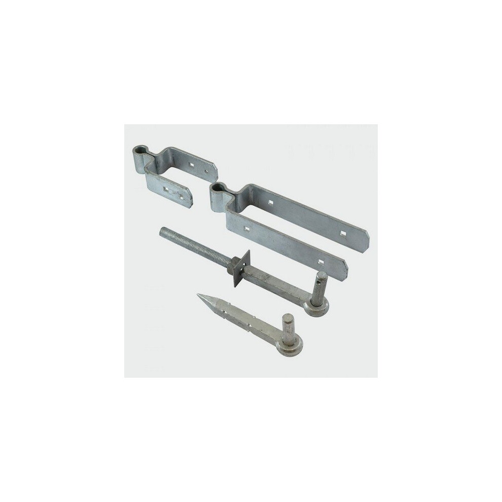 TIMco SFH600G Standard Gate Hinge Set Galv Pack of 2