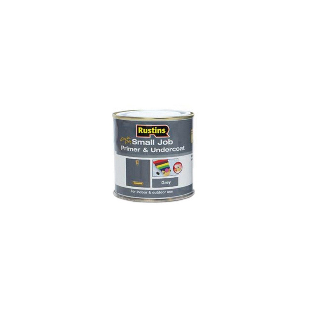 Rustins SGPU250 Small Job Primer / Undercoat Grey 250ml