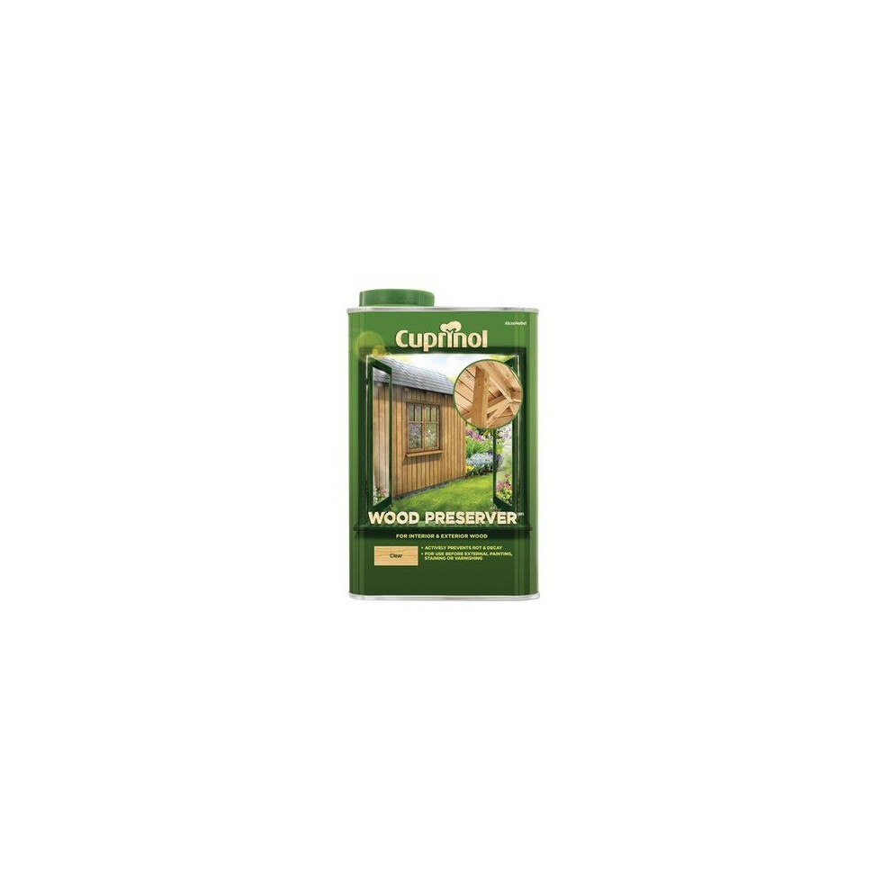 Cuprinol 5083488 Wood Preserver Clear 5 Litre