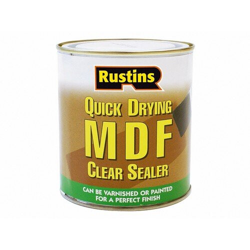 Rustins Rustins MDFS250 Γρήγορη ξήρανση MDF Sealer Clear 250ml