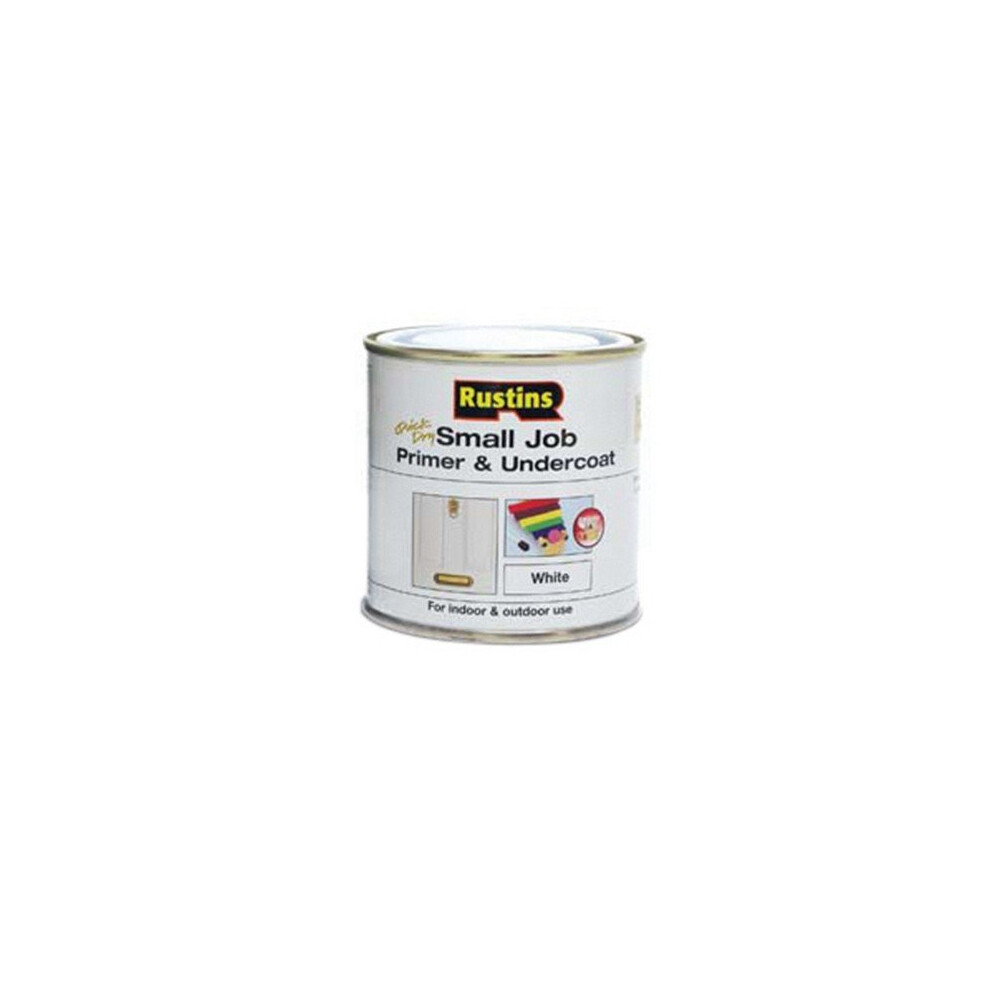 Rustins SWPU250 Small Job Primer / Undercoat White 250ml