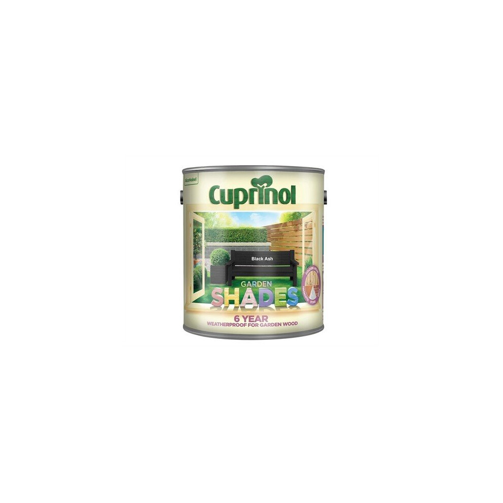 Cuprinol 5083469 Garden Shades Black Ash 2.5 Litre
