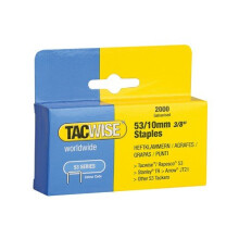 Tacwise 336 53 Leichte Heftklammern 10mm (Typ JT21 A) Packung 2000