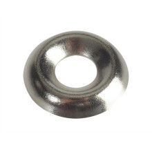 Forge FPSCW8N Screw Cup Washers Nickle Plated No.8 Forge Pack of 20