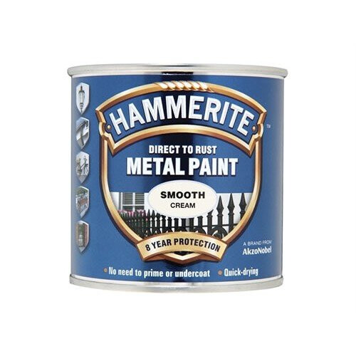 Hammerite Hammerite HMMSFCR250 Direct to Rust Smooth Finish Metaalverf Crème 250ml