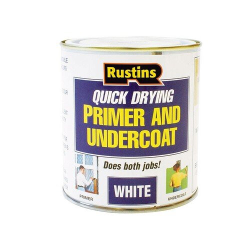 Rustins Rustins WHPU250 Quick Dry Primer & Undercoat White 250ml