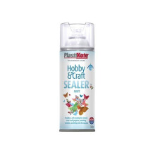 Plasti-Kote PKT4143 Hobby & Craft Sealer Spray Clear Matt 400ml