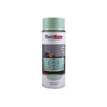 Plasti-kote PKT27104 Chalk Finish Spray Pastel Green 400ml