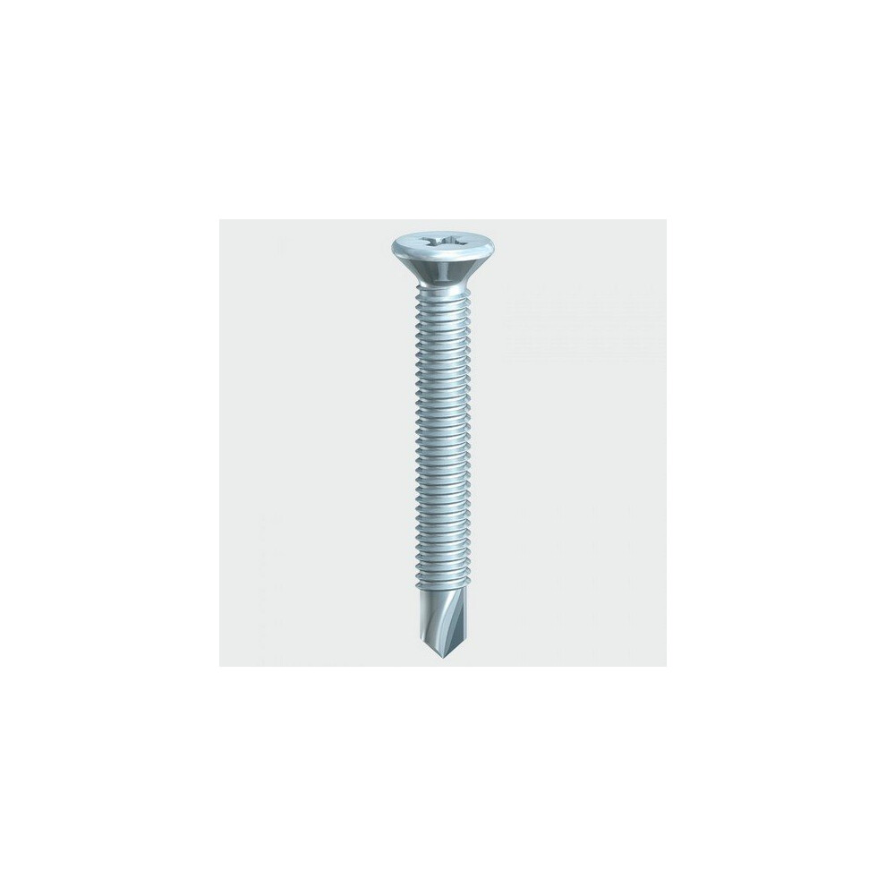 TIMco 150Z Self Drill PVC Screw CSK BZP M4 x 16mm Box of 1,000