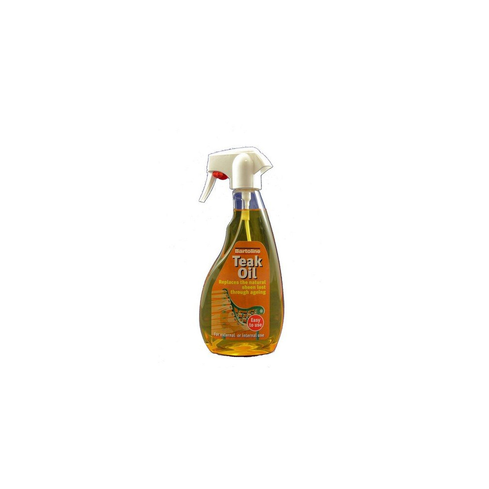 500Ml Trigger Spray Bartoline Teak Oil 5010789214562