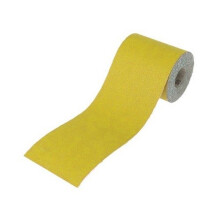 Faithfull FAIAR115120Y Aluminium Oxide Sanding Paper Roll Yellow 115mm x 50m 120g