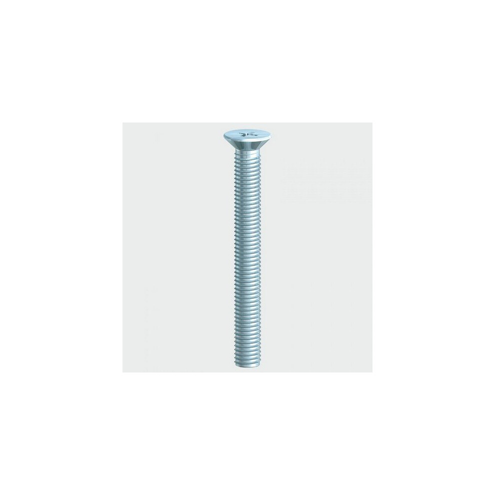 TIMco 530Z Machine Screw PH2 CSK BZP M5 x 30mm Box of 500