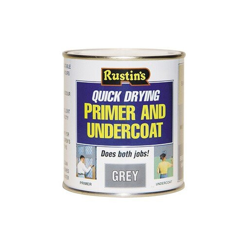 Rustins Rustins GYPU2500 Quick Dry Primer & Undercoat Grey 2.5 Litre