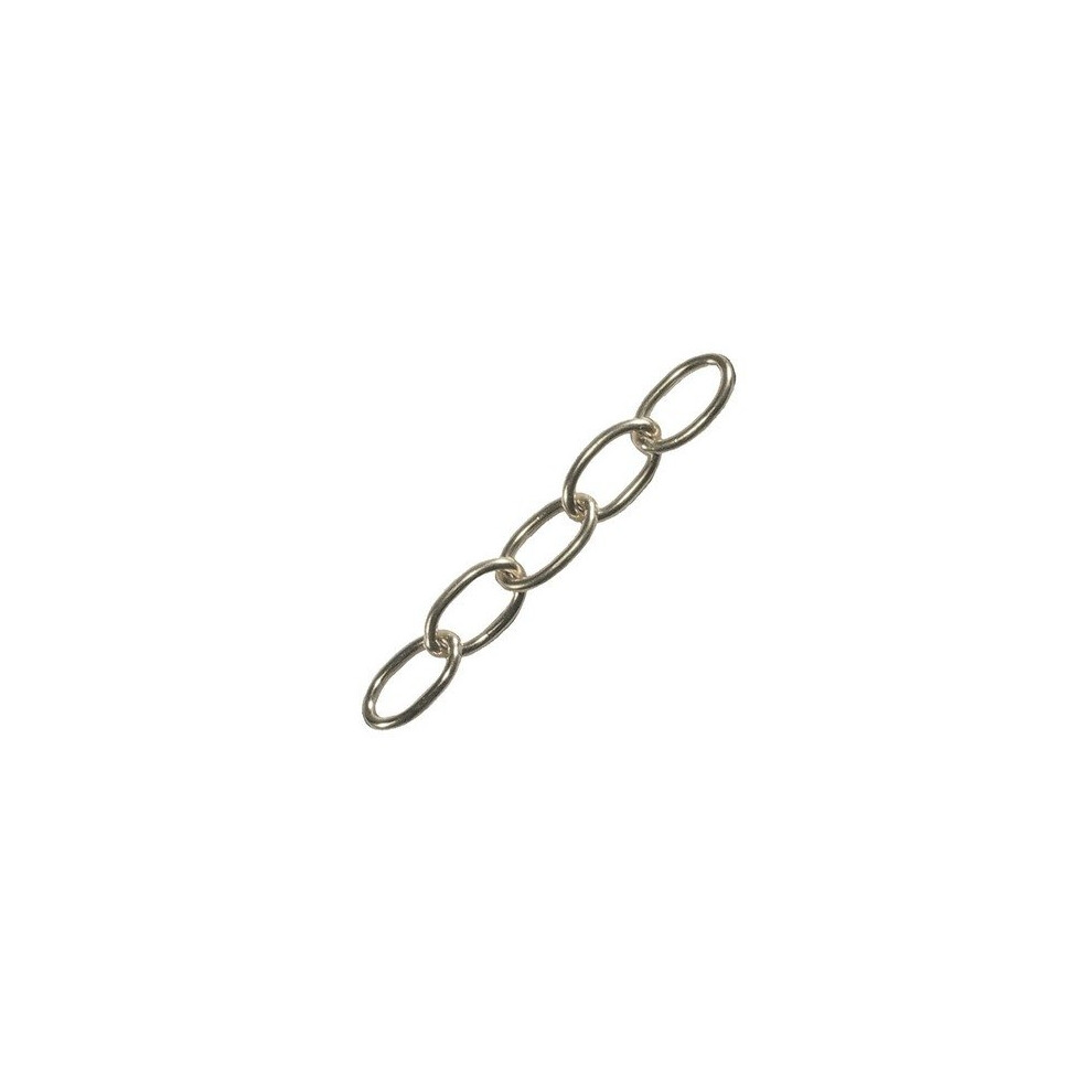 Faithfull FAICHOC23 Oval Chain 2.3mm x 10m Chrome