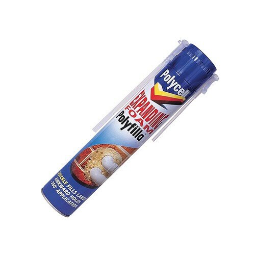 Polycell 5084934 Expanding Foam Polyfilla 825ml