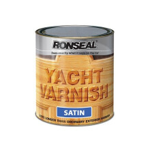 Ronseal 30244 Exterior Yacht Varnish Satin 1 Litre