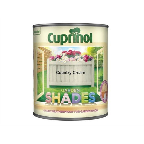 Cuprinol 5092588 Garden Shades Country Cream 1 Litre
